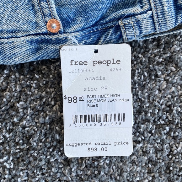 Free People Arcadia Denim Size 28 - Picture 4 of 7